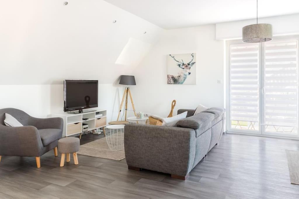 Appartement Climatise 70 M2, Proximite De Colmar Sainte-Croix-en-Plaine Zewnętrze zdjęcie